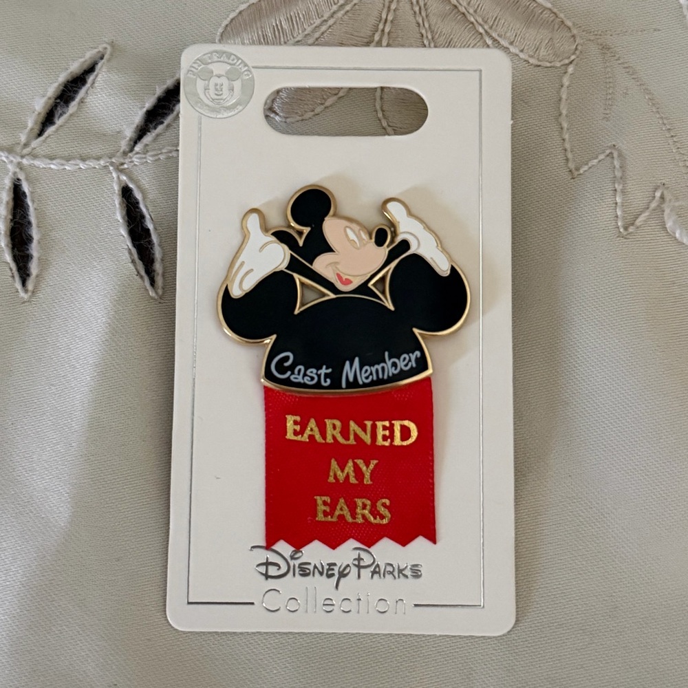 Disney Cast Member “Earned My Ears” Enamel Pin